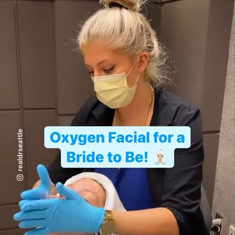 The Secret to Healthy, Glowing Skin! Oxygen Infused Facial for a Bride to be!