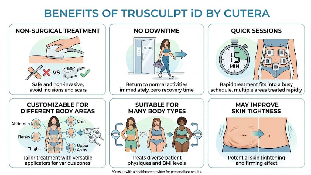 Benefits of truSculpt iD by Cutera 