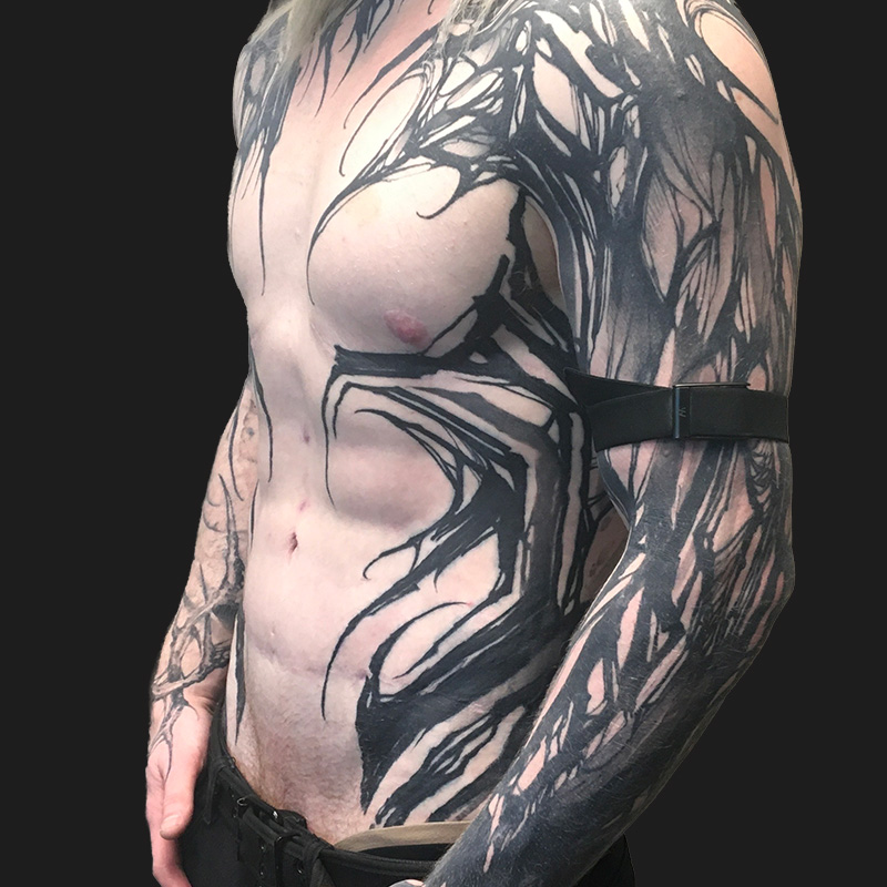 Abdominal Etching 04
